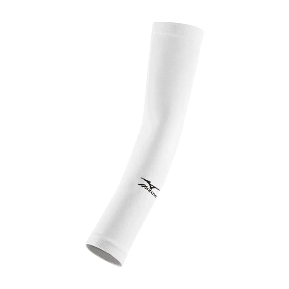 Mizuno Bianco Guaina Compressiva Per Il Braccio (X2) - Immagine 2