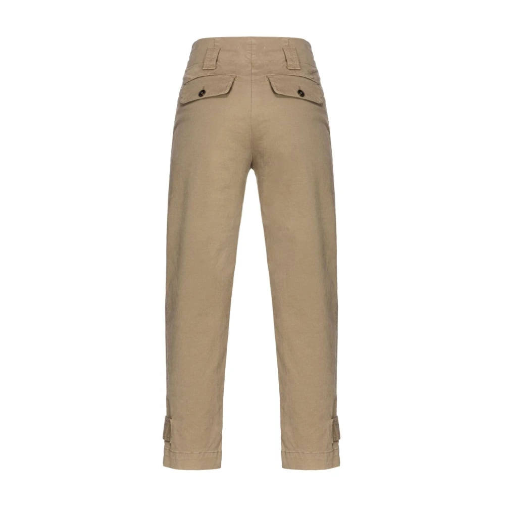 pinko Bruine Broek voor Vrouwen Brown Dames
