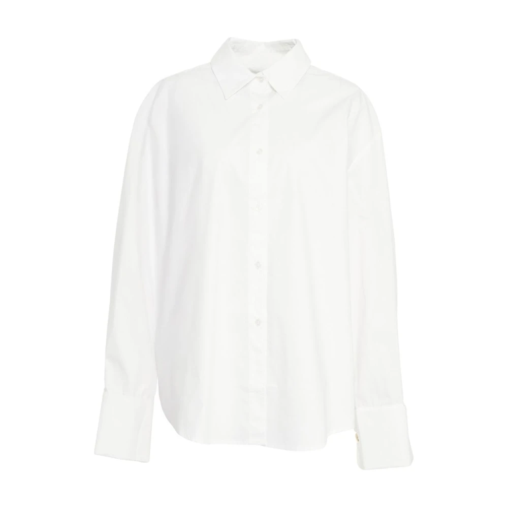Birgitte Herskind Witte Oversized Shirt 'Olga' White Dames