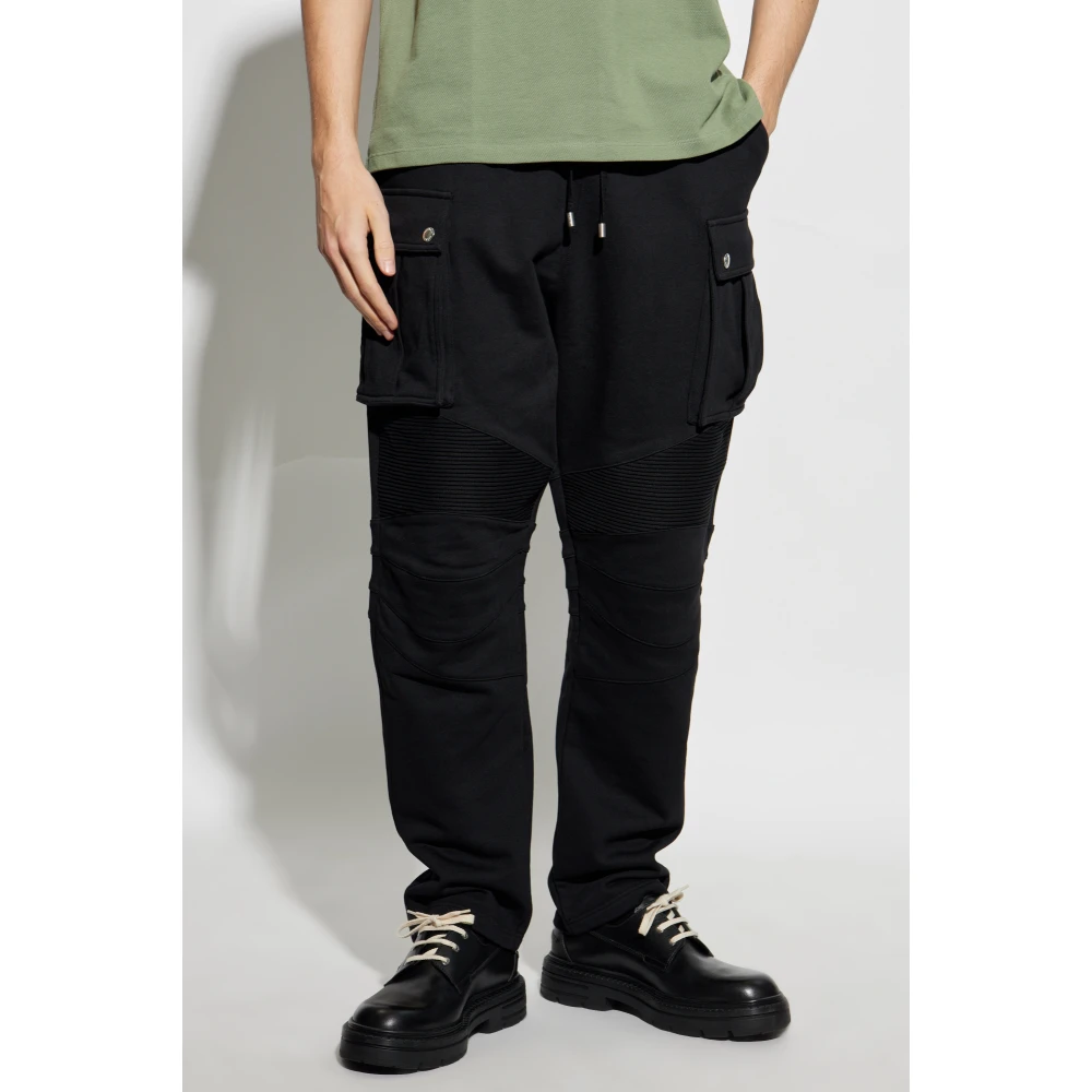 Balmain Sweatpants Black Heren