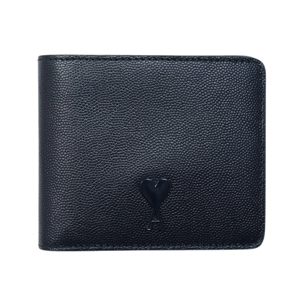 Ami Paris Hartenvriend Portemonnee Blue Unisex