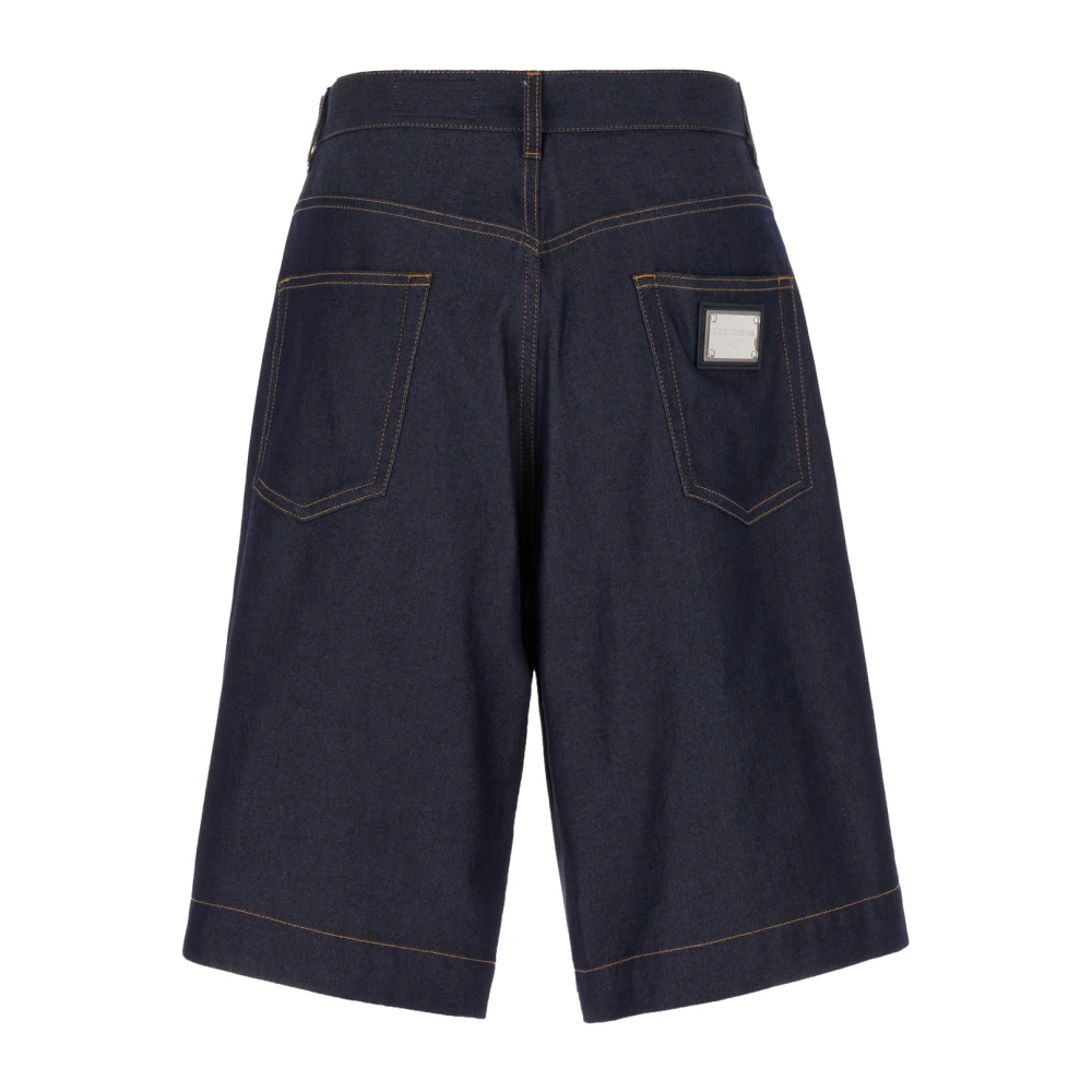 Dolce & Gabbana Casual Shorts Blue Heren
