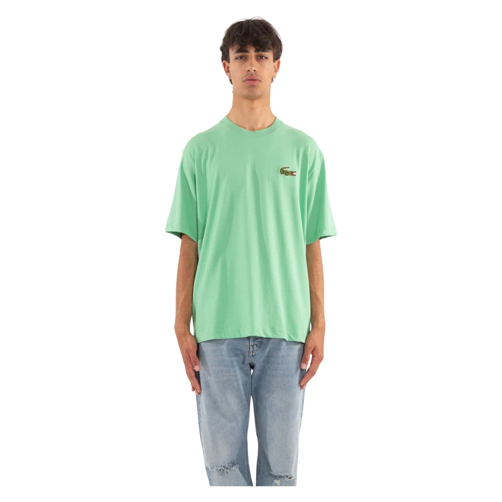 Lacoste - Tops > T-Shirts - Green - Lacoste - Modalova