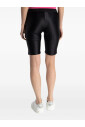 black-logo-print-elastic-waistband-shorts