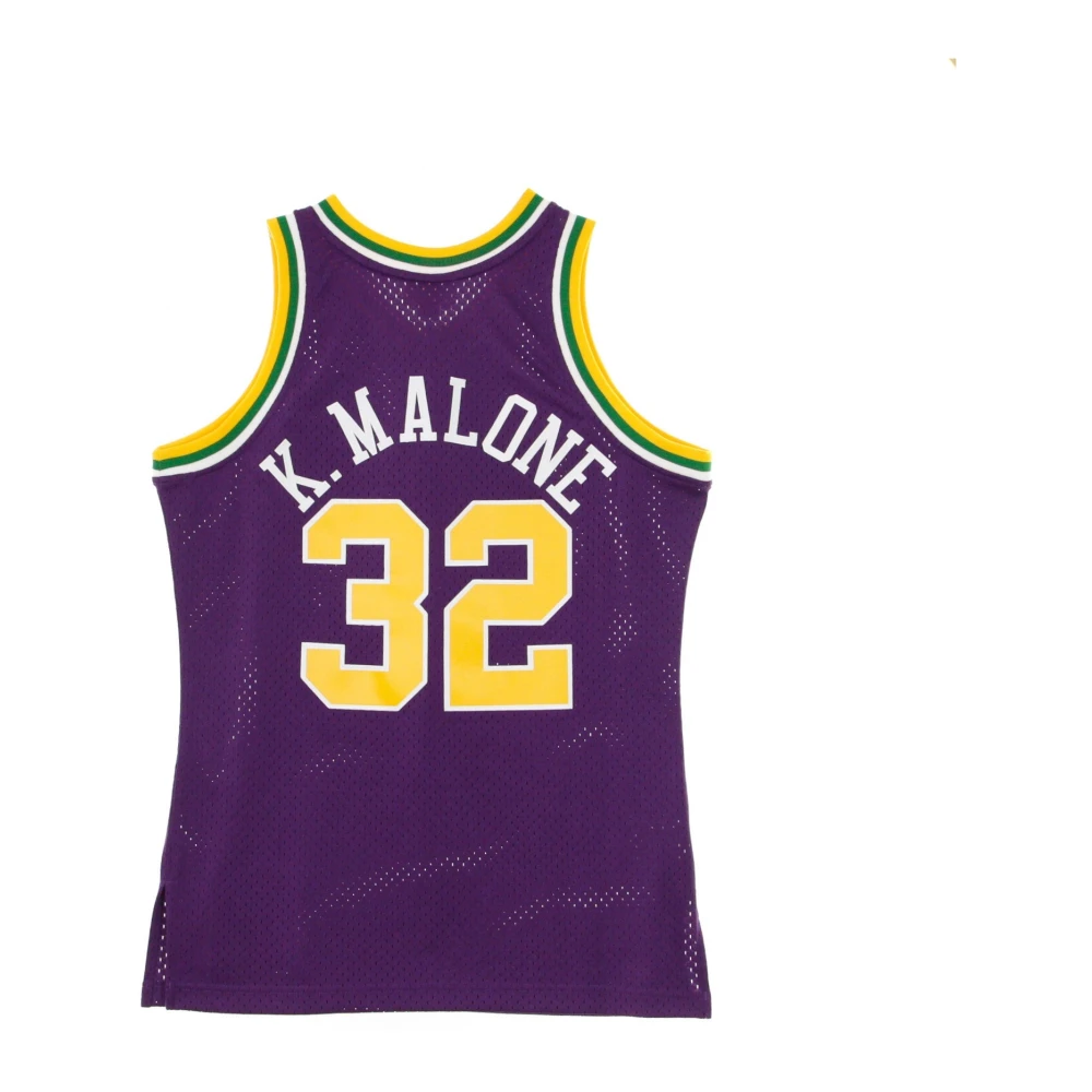 Mitchell & Ness Vintage Karl Malone Basketball Tank Top Purple Heren