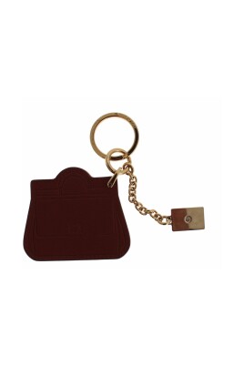 elegant-brown-leather-keychain-with-gold-detailing