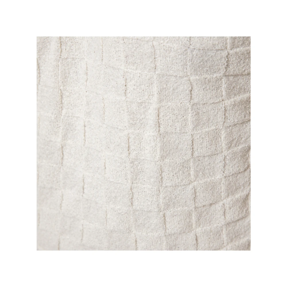 Gran Sasso Geometric Polo Shirt Beige Heren
