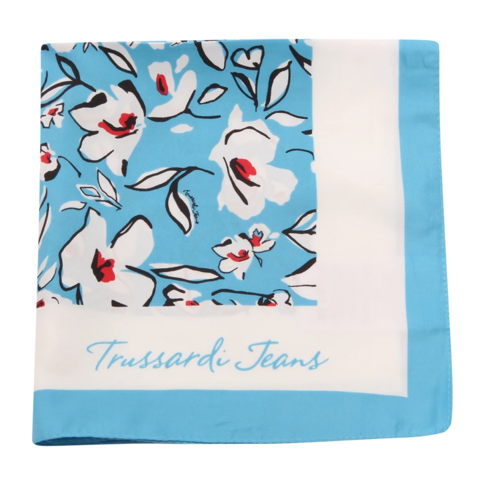 Trussardi Multicolor Foulard Jeans - Female - Scarves - One Size - Accessories
