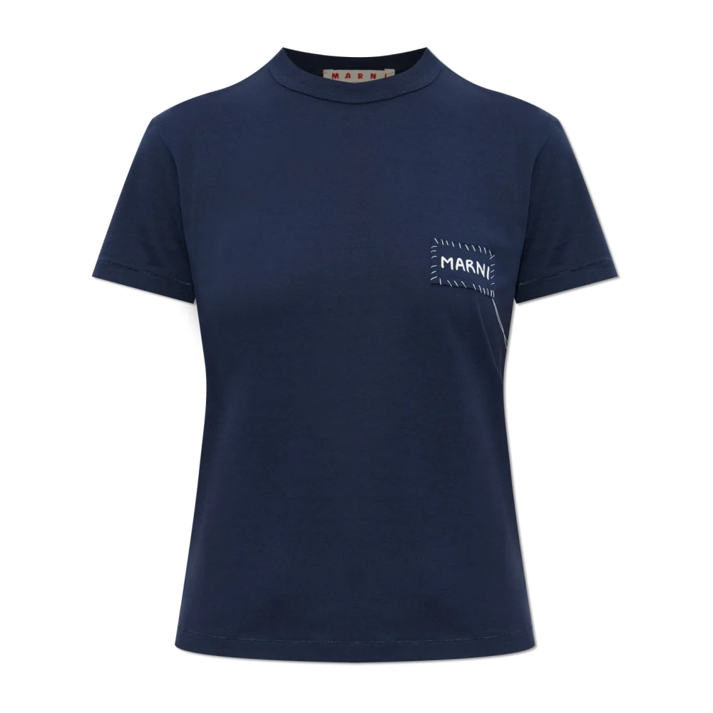 Marni - Tops > T-Shirts - Blue - Marni - Modalova
