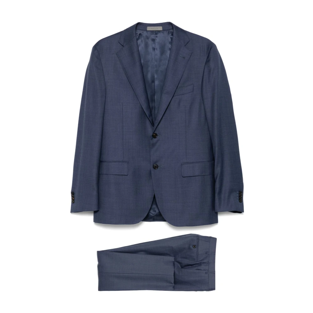 Corneliani Blauwe Jurk voor Mannen Blue Heren