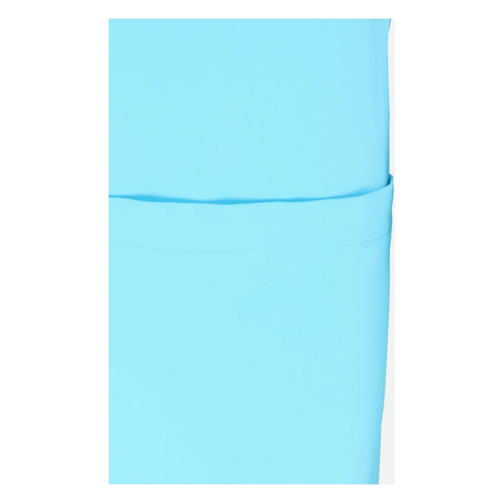SPORTMAX Blauwe Jurk Blue Dames