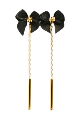 black-metal-drop-earrings