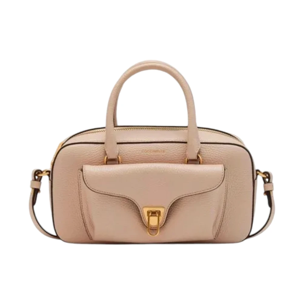 Coccinelle Beat Line Tas met Iconische Sluiting Pink Dames