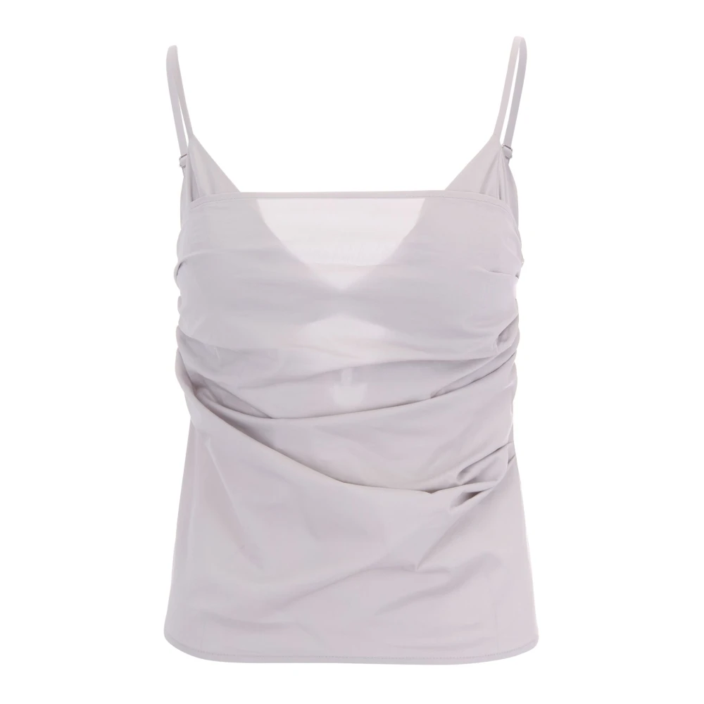 Patrizia Pepe Mujer Gris Camisetas, Talla: L