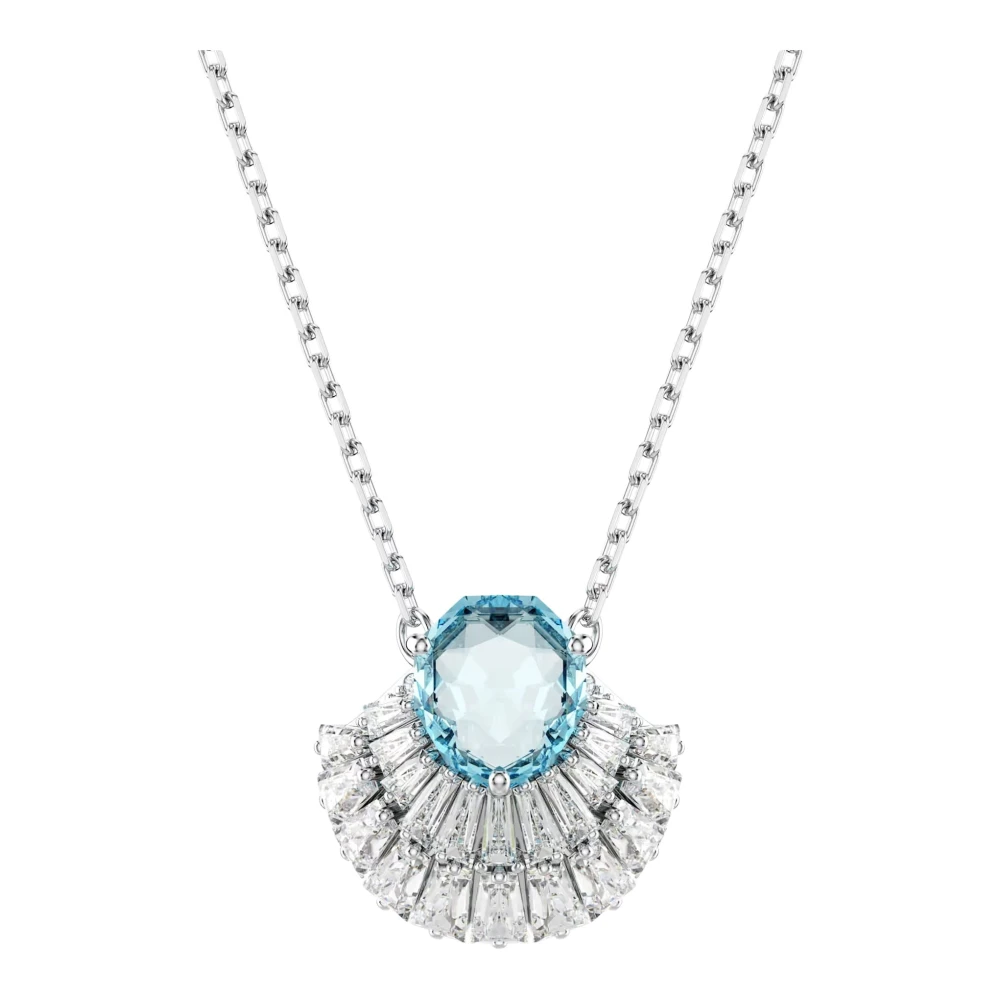 Swarovski Women's Blue Necklace With Shell Pendant Idyllia 5689195