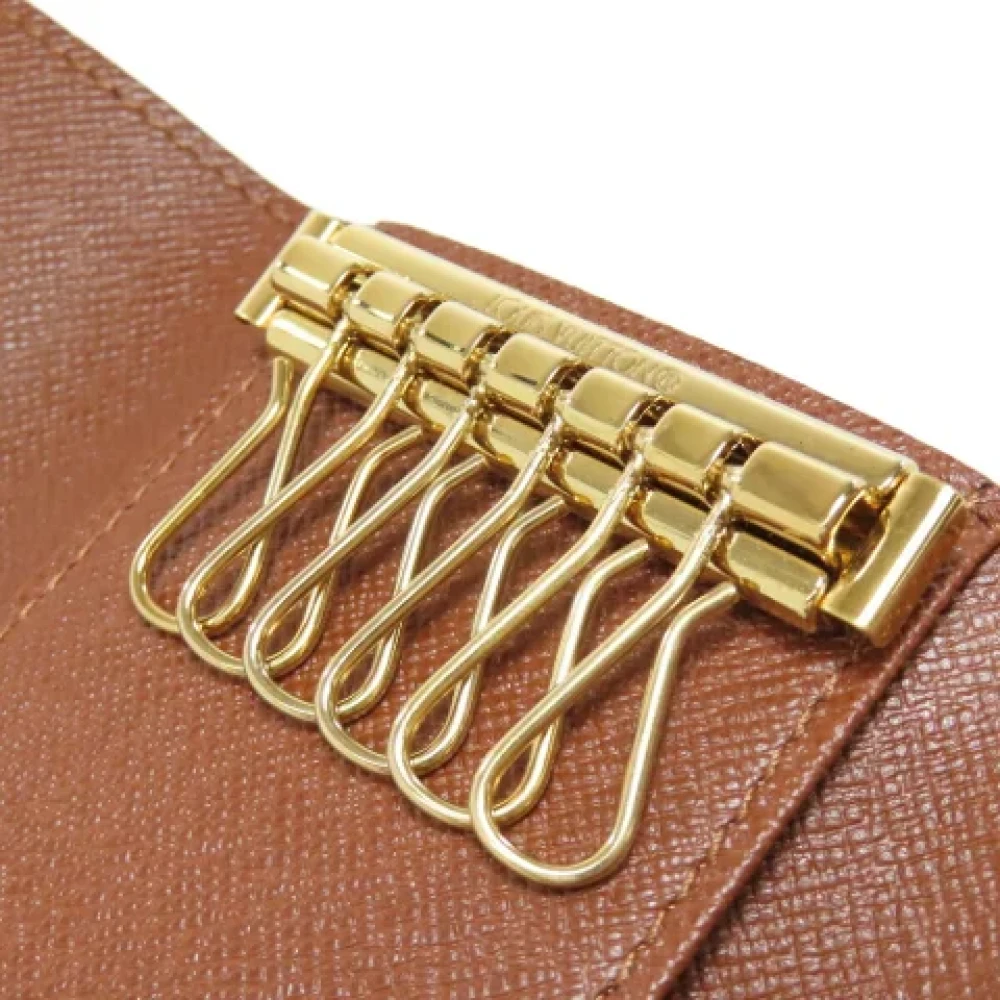 Louis Vuitton Vintage Pre-owned Canvas key-holders Brown Dames