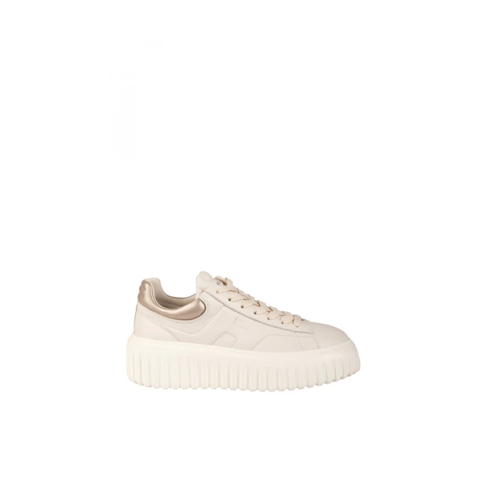 Hogan Stijlvolle Sneakers Dames Schoenen Beige