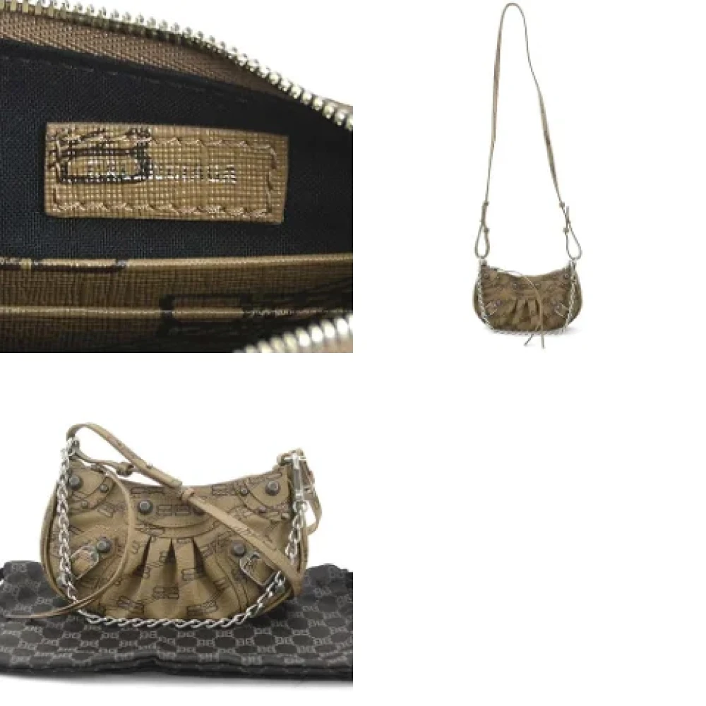 Balenciaga Vintage Pre-owned Fabric balenciaga-bags Brown Dames