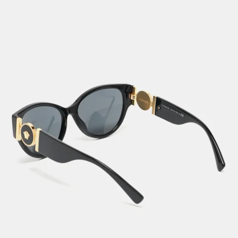 Versace Pre-owned Acetate sunglasses Black Dames