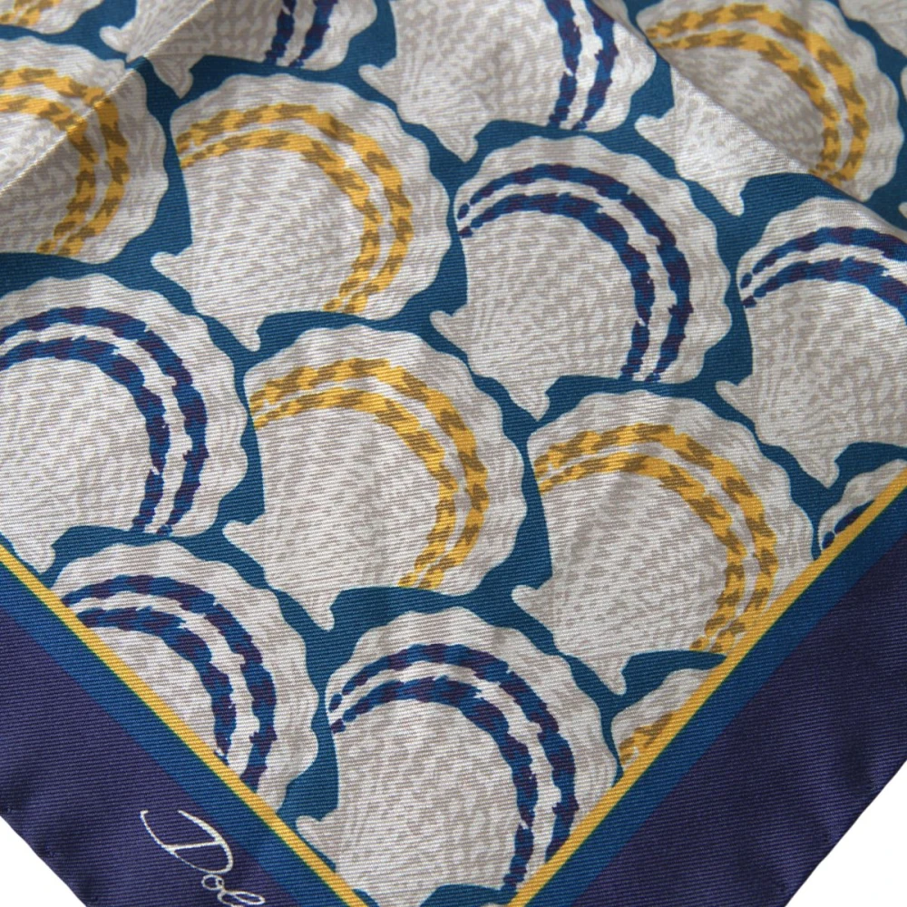 Dolce & Gabbana Silky Scarves Multicolor Unisex