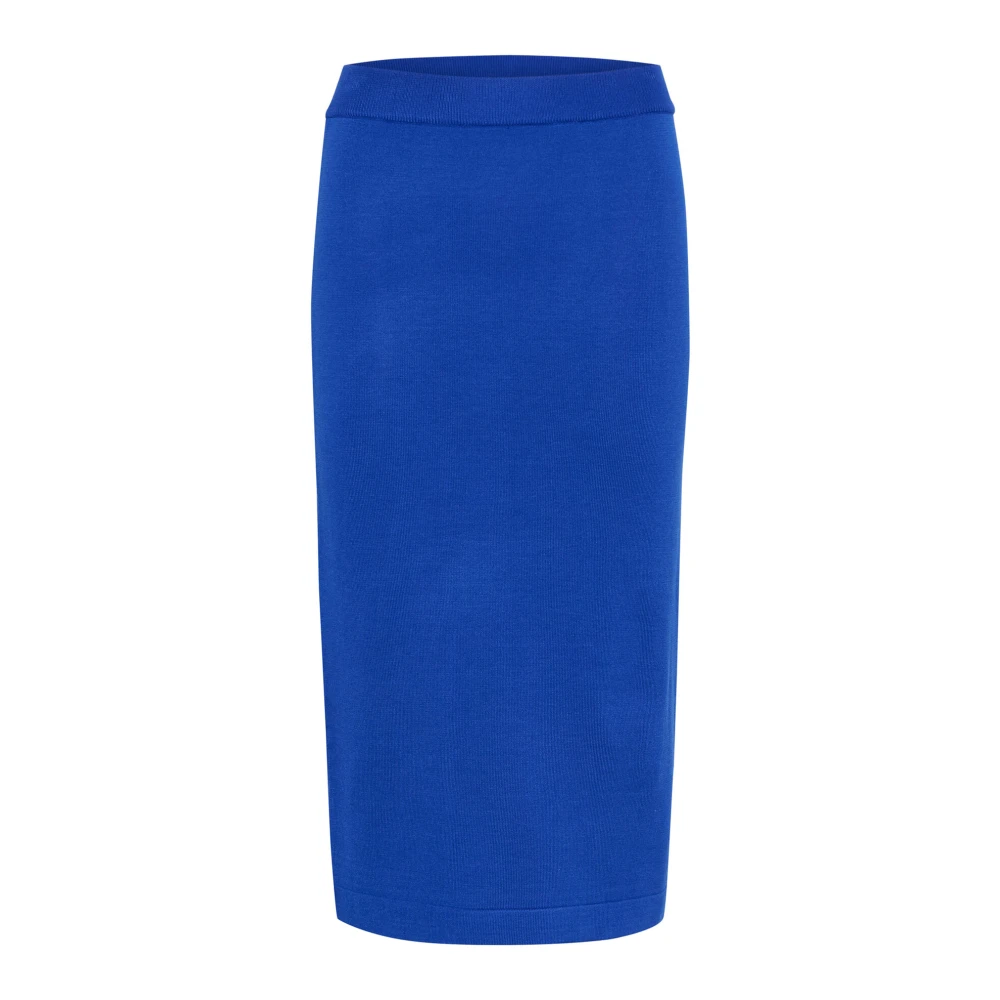 Saint Tropez Blauwe Gebreide Rok Milasz Surf Blue Dames