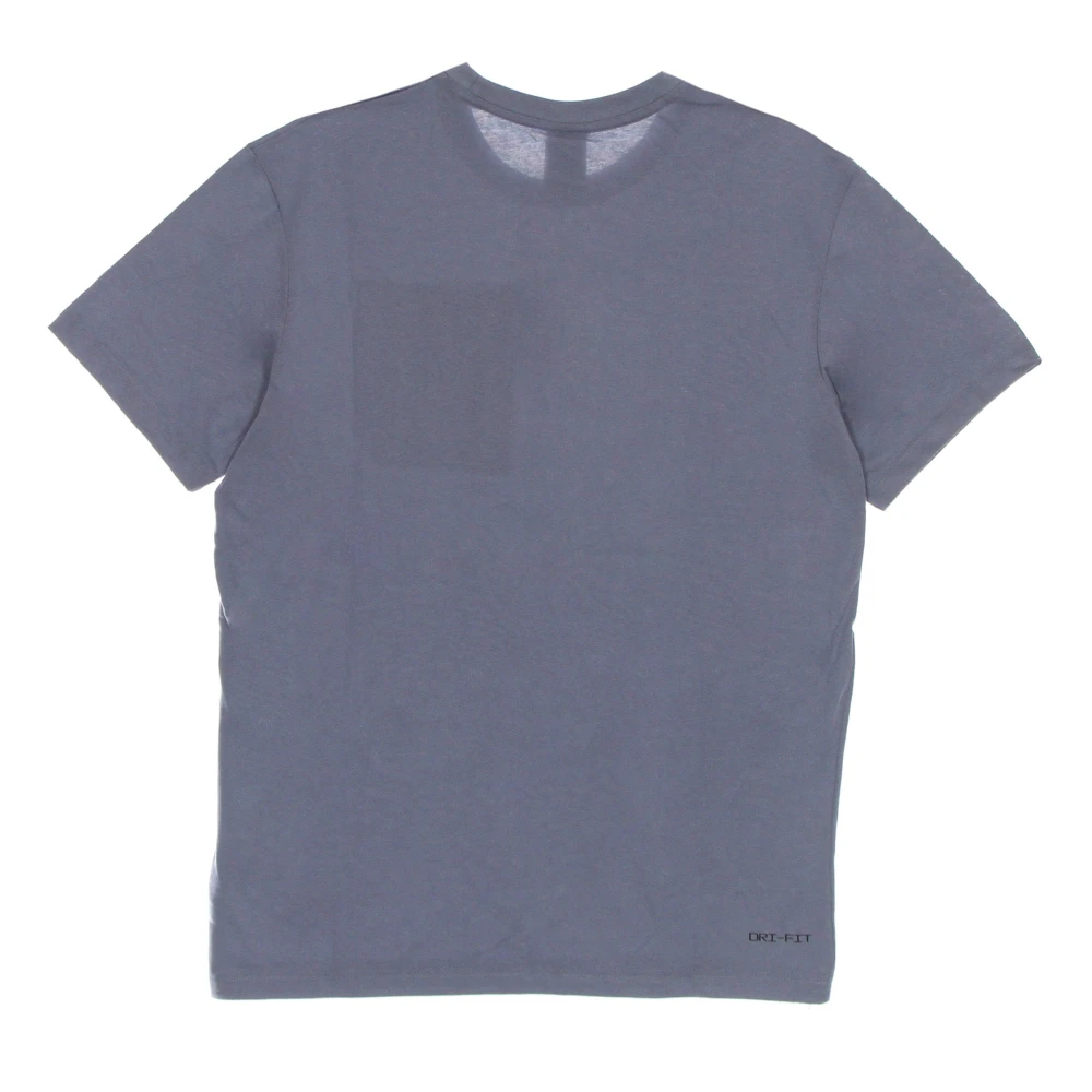 Nike Sportkleding Korte Mouw Top Ashen Slate Gray Heren