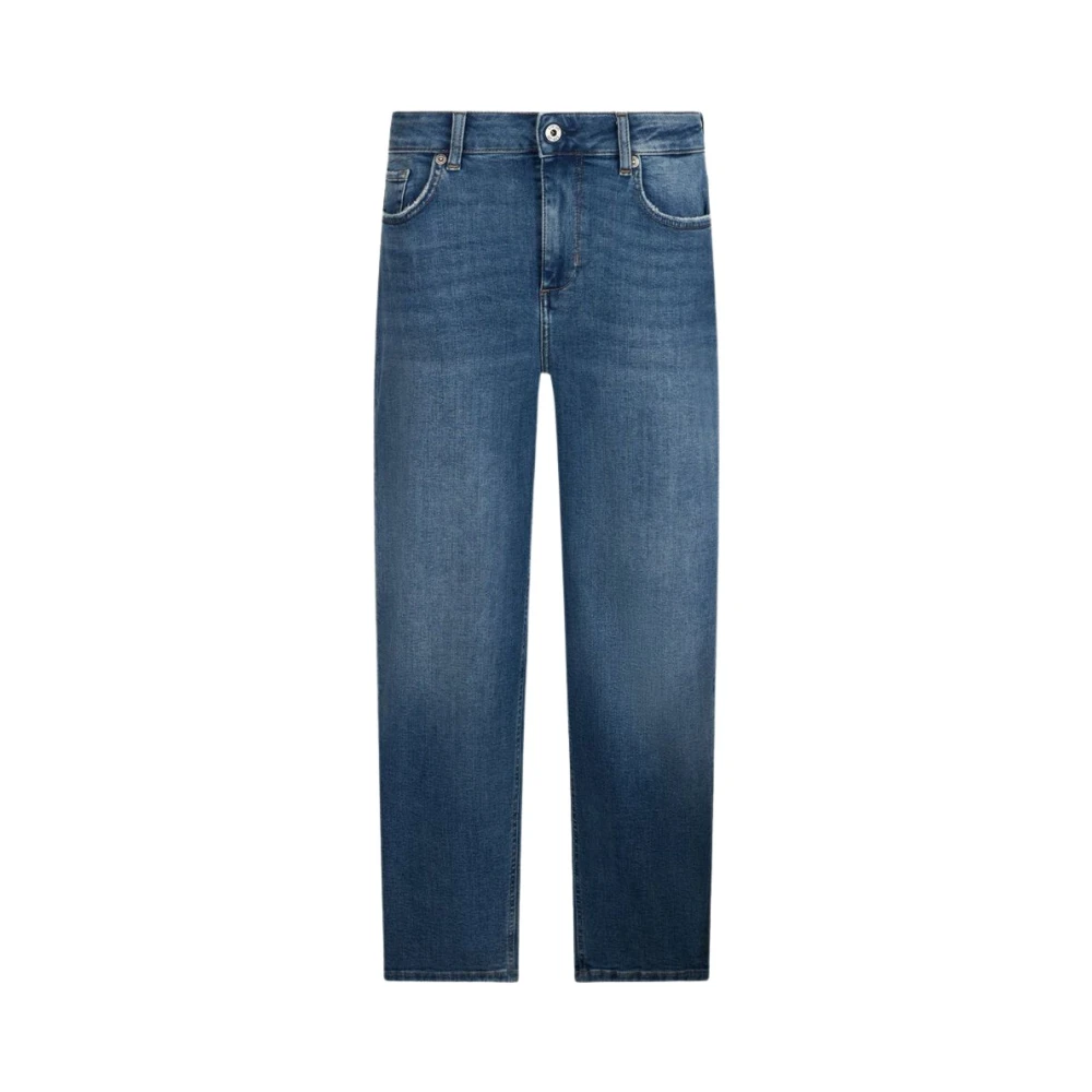 Liu Jo Vrouw Blauw Jeans Dames, W27, Katoen, Carrot Jeans