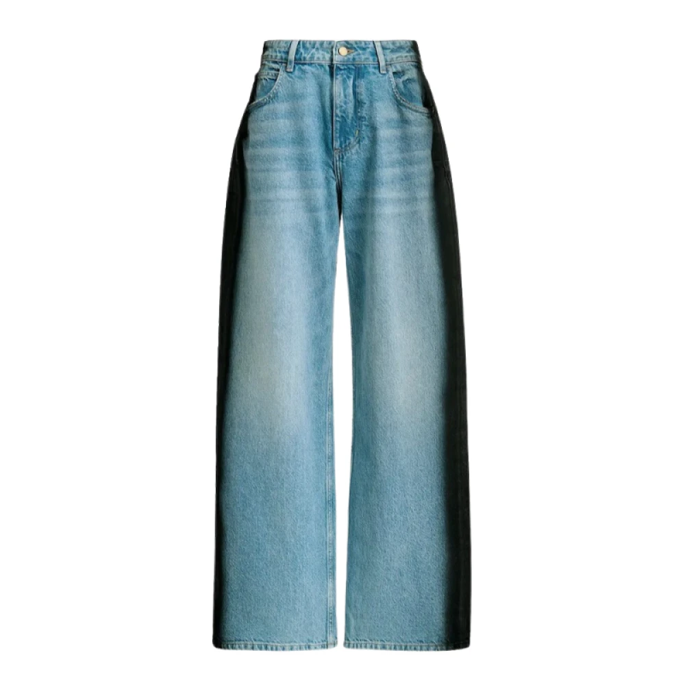 Essentiel Antwerp Eclectic Blauwe Denim Straight Leg Jeans Blue Dames
