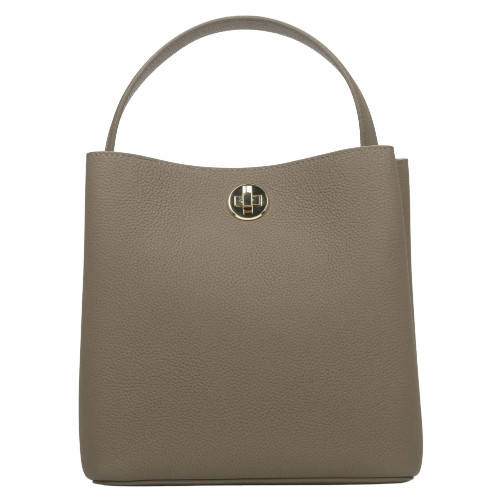 Estro Women's Gray Handbags, One Size, Structured Handbag