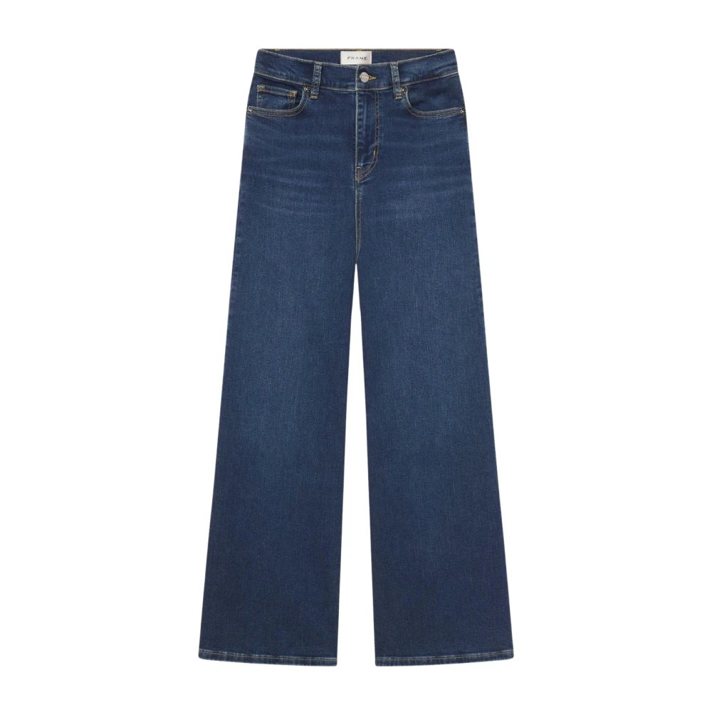 Frame - Jeans > Wide Jeans - Blue - Frame - Modalova