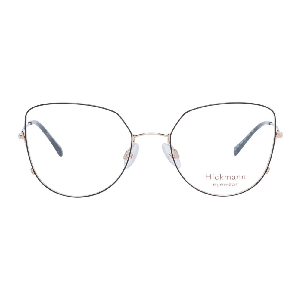 Ana Hickmann Gouden Cat Eye Metalen Optische Frames Yellow Dames