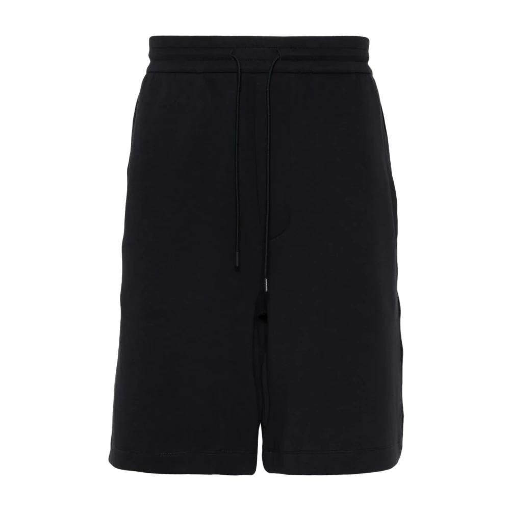 Emporio Armani Zwarte Shorts Ss24 Black Heren