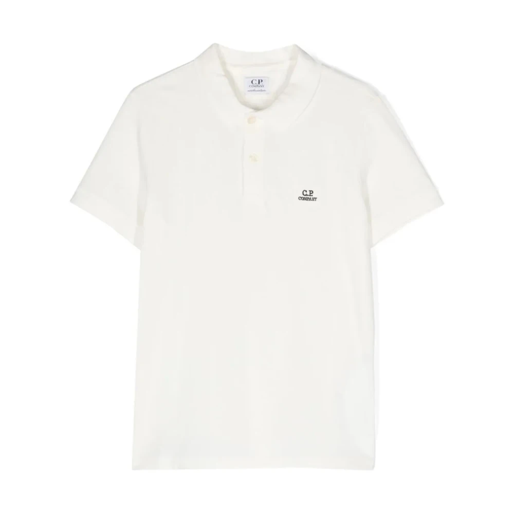 C.p. Company Barn Polo White, Unisex