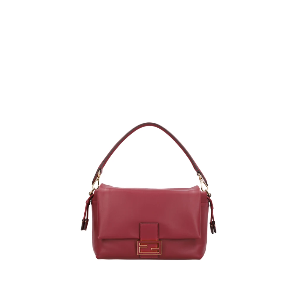 Fendi Women's Red Mamma Baguette Medium