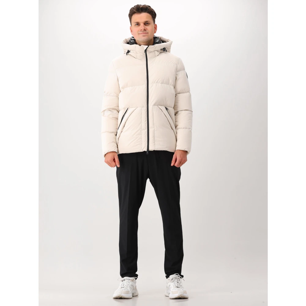 Woolrich Sand Rock Donsjas Beige Heren