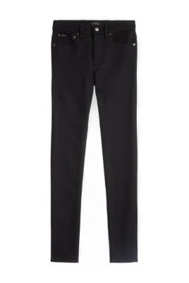 Mid-Rise Straight-Leg Jeans