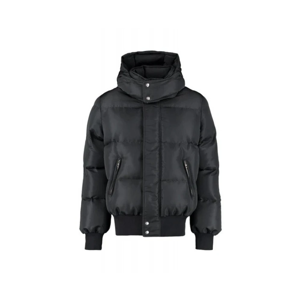 Alexander mcqueen Gewatteerde Puffer Jas Qtr77+Mcq Zwart Heren