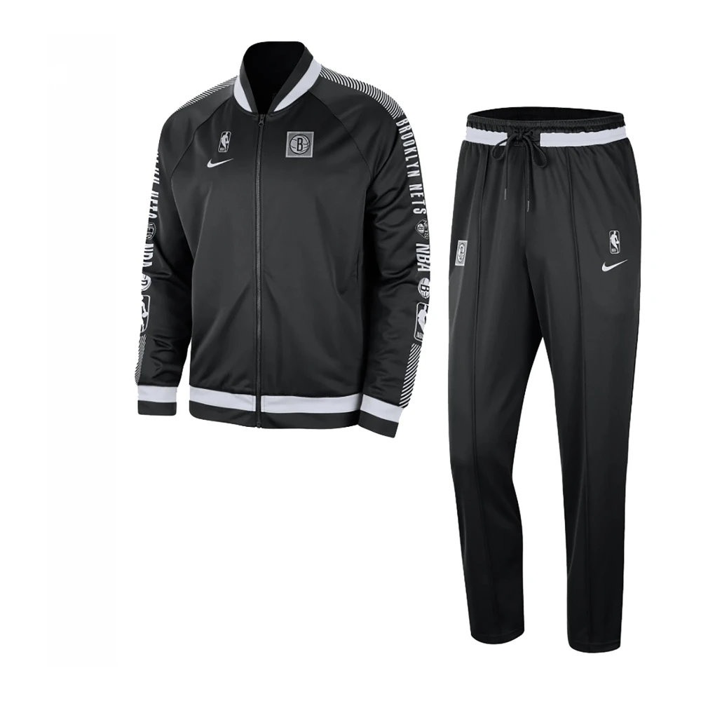 Nike NBA Courtside Starting Five Tracksuit Black, Herr