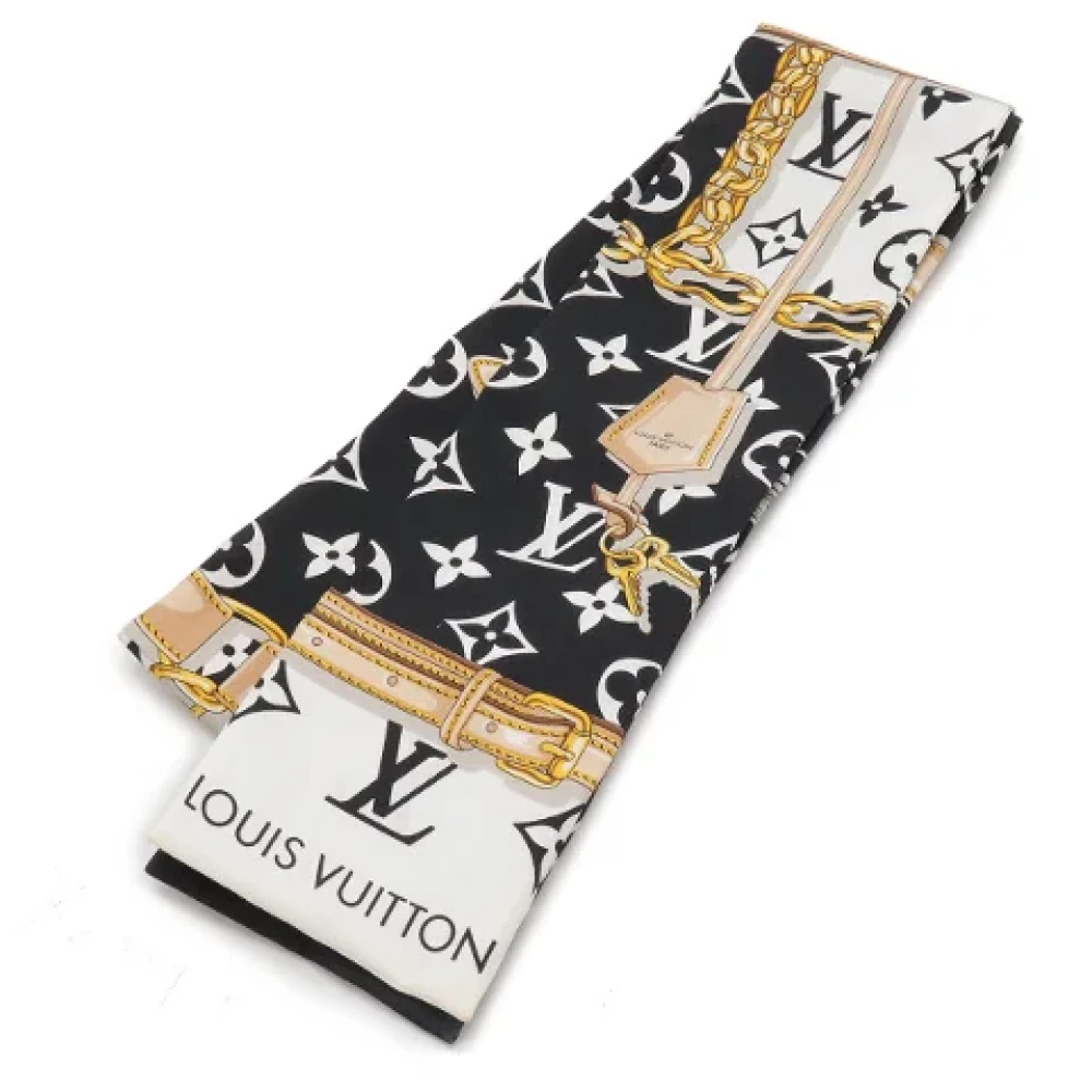 Louis Vuitton Vintage Pre-owned Canvas scarves Multicolor Dames