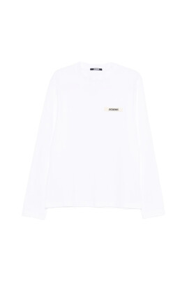 t-shirt-blanc-a-col-rond-manches-longues