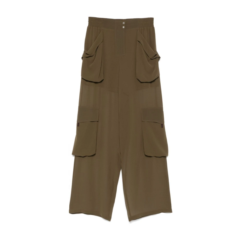 Pinko Stijlvolle Broek in Roze Green Dames