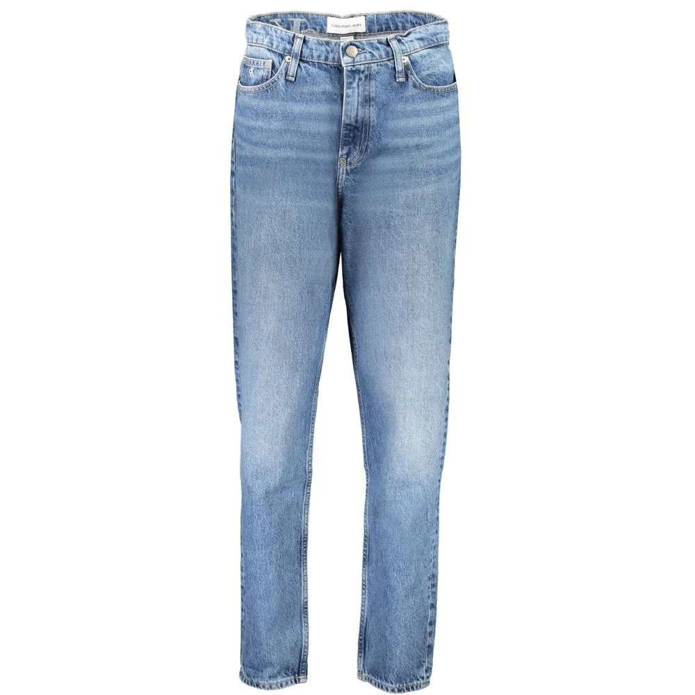 Calvin Klein Women's Blue Slim Fit Jeans, W25, Slim-Fit Mom Jeans