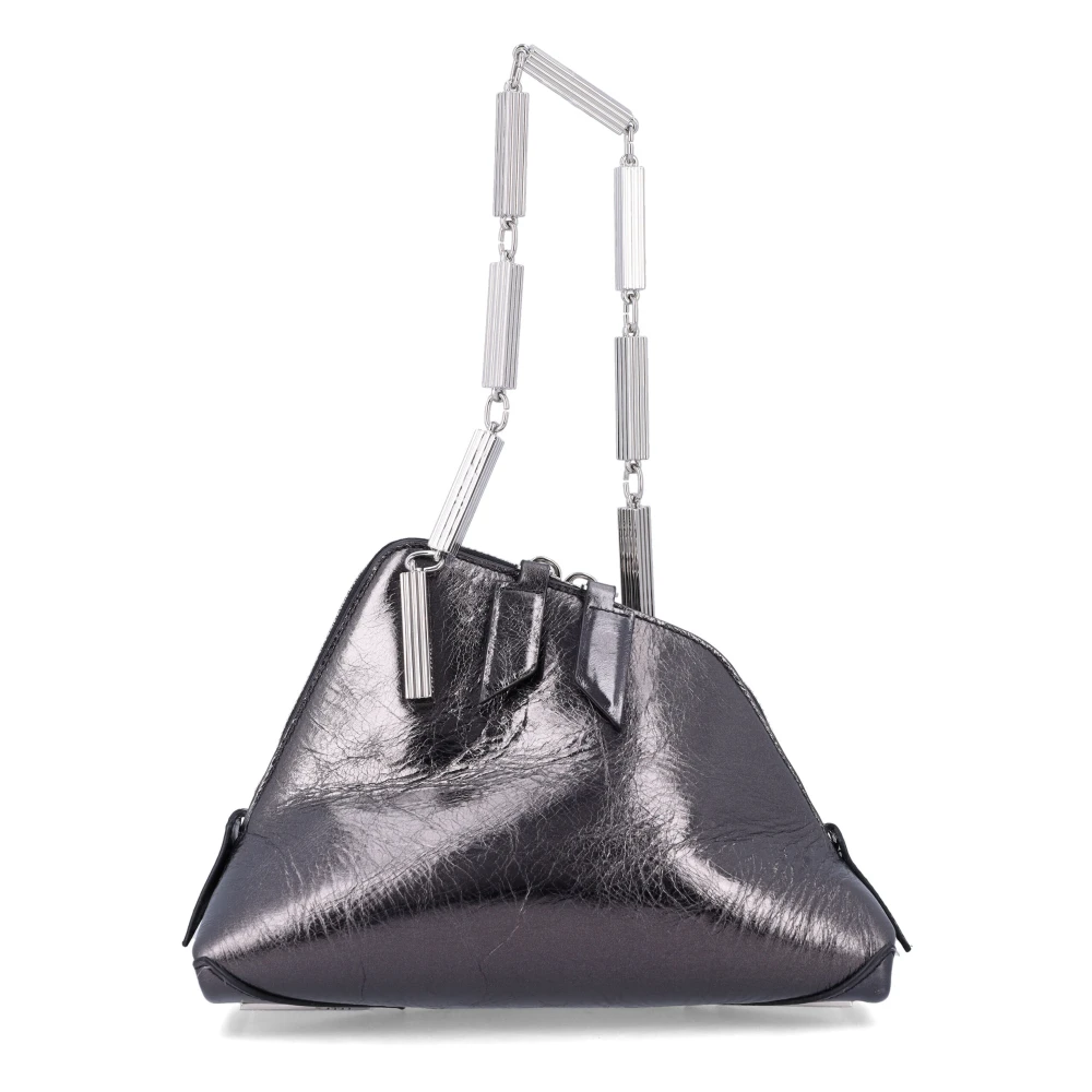 The Attico , Shoulder Bags, Female, Gray, One Size, La Scala Chain Clutch