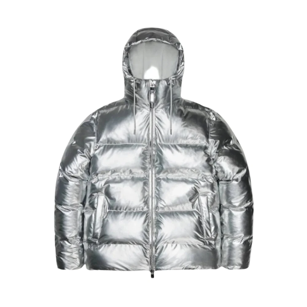 Rains Waterdichte Winter Puffer Jas Gray Dames