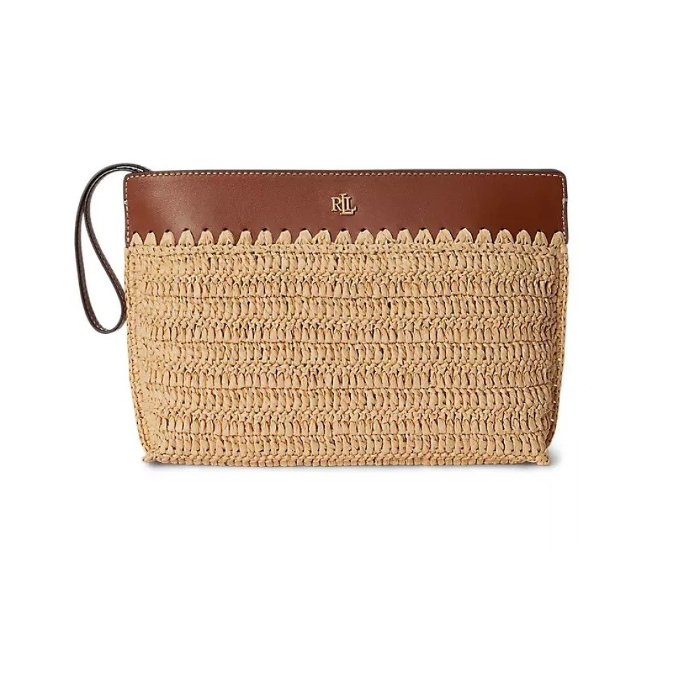 Ralph Lauren Donna Beige Borse, Taglia Unica, New,