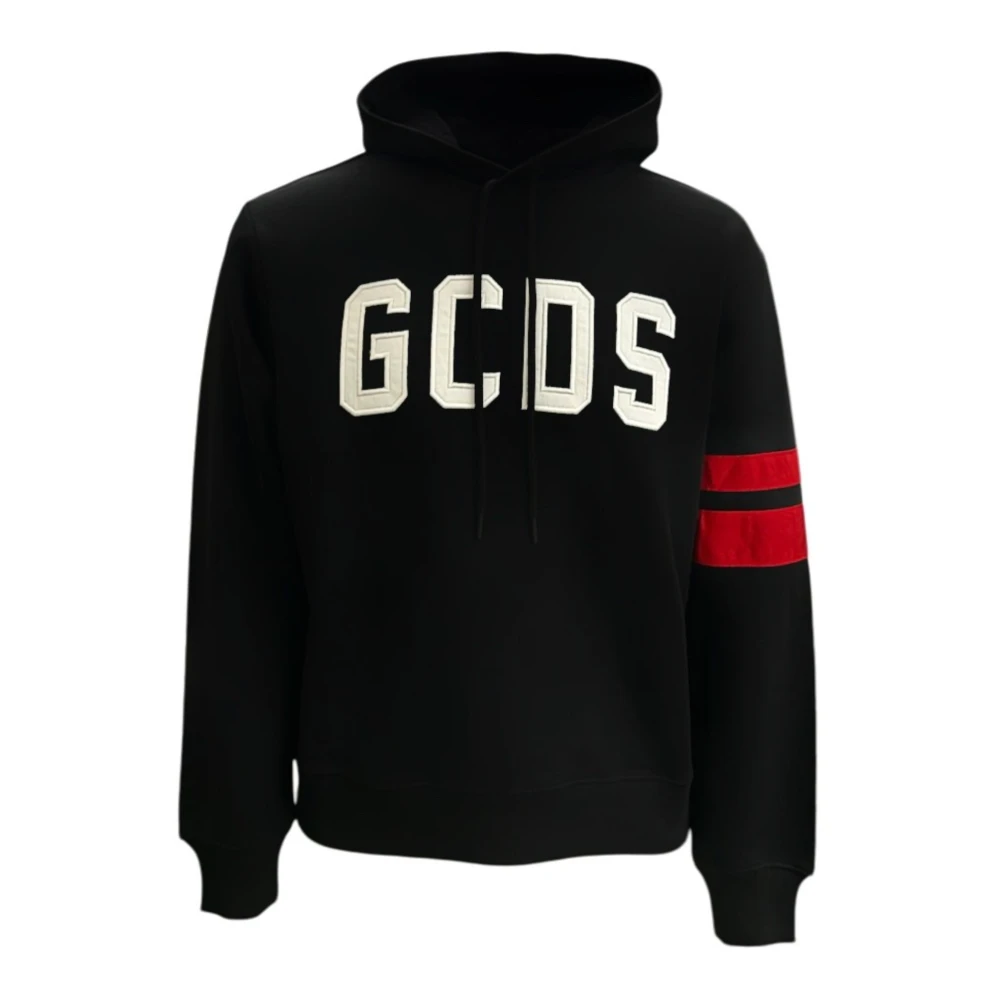 Gcds Black Hoodies, Male, 2XS, Sweatshirt B1xm1901ji0-99