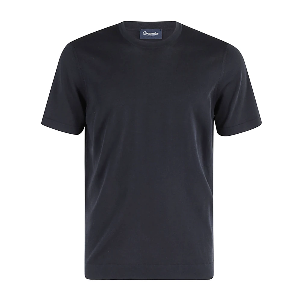 Drumohr - Tops > T-Shirts - Blue - Drumohr - Modalova