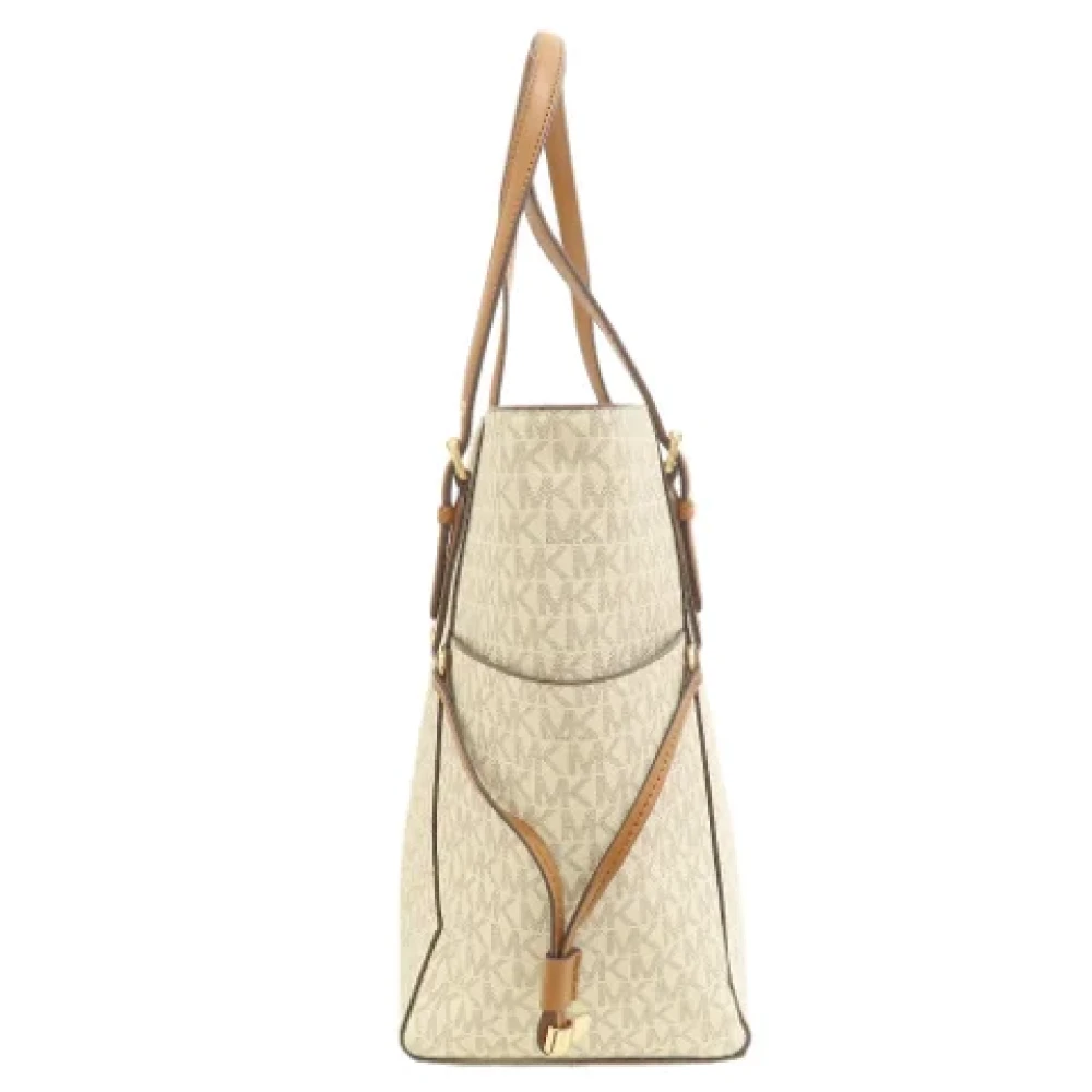 Michael Kors Pre-owned Canvas totes Beige Dames