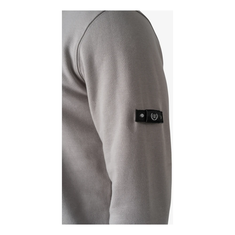 Quotrell Klassieke Heren Sweater Grijs Gray Heren