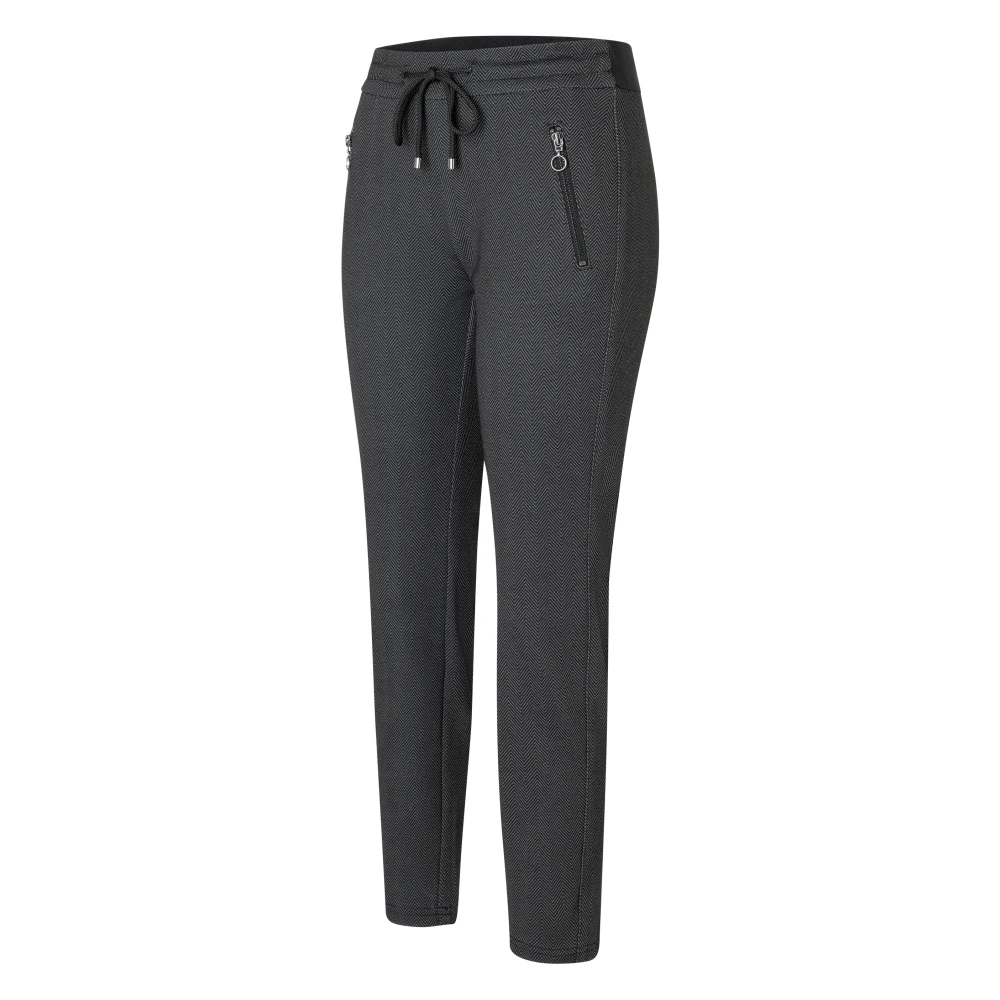 MAC Lichte Jersey Easy Jeans Gray Dames